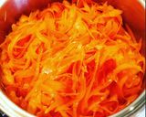 A picture of step 7 of Spring Carrot & Fettuccine Noodles.