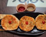 A picture of step 9 of Rice flour mini pancakes.