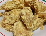 Foto langkah ke 5 dari resep Tahu Goreng Saos Telur Asin.