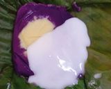 Hình bước làm 4 của món Bánh gói khoai tím