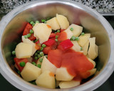 Foto del paso 2 de la receta: Guisico Murciano de aprovechamiento en un plis plas