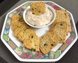 A picture of step 12 of Spring Onion-Sesame-Oat Crackers.