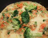 Foto del paso 4 de la receta: Acompañamiento liviano: tortilla de verduras varias