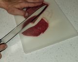 A picture of step 1 of Easy Beef Jerky.