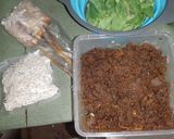 Foto langkah ke 7 dari resep Nasi Bakar All Varian (ada isi rendang, isi ayam teri, ikan P).