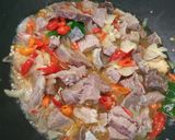Foto langkah ke 4 dari resep Resep Oseng Daging Sapi Mercon.