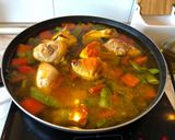 Foto del paso 3 de la receta: Paella de pollo/conejo para dos