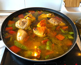 Foto del paso 3 de la receta: Paella de pollo/conejo para dos