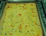 Foto del paso 8 de la receta: Tarta 3 quesos, cebolla y crema