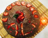 صورة لخطوة 8 من وصفة كيكة الشوكولاتة 🎂(عيد ميلاد ابني)🎂