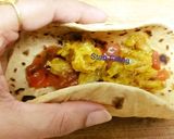 A picture of step 6 of Roti Tacos(Healthy and Yummy).