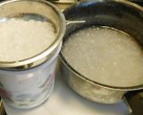 A picture of step 4 of Custard milk  nut sarbath.