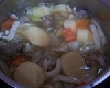 รูปขั้นตอนการทำที่ 4 ของ ซุปมักกะโรนี,หมูสับ,เต้าหู้ไข่ - คีโต