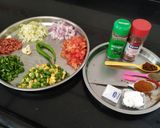 A picture of step 5 of Masala Veggies Bun.