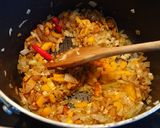 A picture of step 4 of Chilli Con Carne.