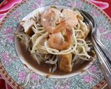 Foto langkah ke 4 dari resep Lontong Mie Surabaya.