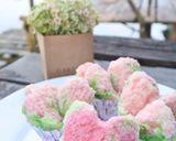 Foto langkah ke 7 dari resep Bolu kukus mekar semangka.
