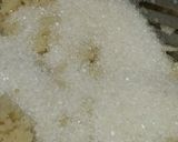 A picture of step 3 of Dodhi halwa.