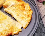 Une image de l'étape 5 de Pizzas 🍕 wrap en triangles 😋 au poulet cheddar.