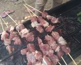 Foto langkah ke 5 dari resep Sate kambing bumbu kecap.