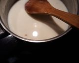 Foto del paso 8 de la receta Brócoli con bechamel y taquitos de jamón