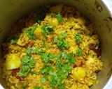 A picture of step 6 of Masala Bhaji Pulao.