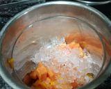 A picture of step 1 of Weight loss Papaya mango smoothie.