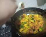 A picture of step 3 of Weightloss kaddu (pumpkin) ki sabzi.