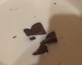 A picture of step 2 of Black Forest Hot Chocolate With Cherry Popping Candy.