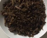 Hình bước làm 5 của món Chân nấm xào cay (chay)