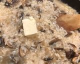 Une image de l'étape 4 de Riz aux champignons façon risotto.