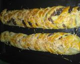 Foto langkah ke 7 dari resep Choco Cheese Banana Pastry (Kreasi Puff Pastry).