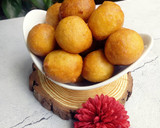 A picture of step 1 of Puff puff.
