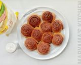 A picture of step 8 of Cinnamon coconut rolls.