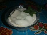 Sorbet de vainilla