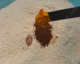 A picture of step 2 of Spiced Buns.