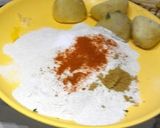 A picture of step 1 of Buckwheat flour Vada.