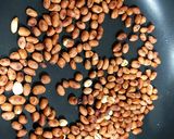 A picture of step 1 of Peanut chikki.