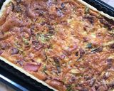 A picture of step 5 of Ham, Leek and Cheese Quiche.