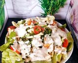 Une image de l'étape 4 de Salade fraîcheur et nugget's croustillants.