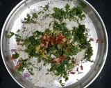 A picture of step 1 of Jowar Massala Roti.