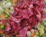 Foto del paso 3 de la receta: Panache de verduras con jamón ibérico