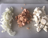 Foto del paso 2 de la receta: Tarta salada de atún y papas