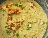 A picture of step 5 of Afgani paneer.