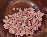 A picture of step 1 of Torta with Bacon.