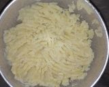 A picture of step 1 of Savory crispy potato churros.