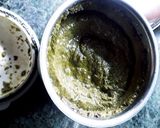 A picture of step 2 of Basil pesto macaroni.