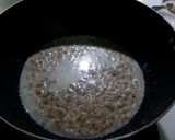 A picture of step 5 of Bread ka halwa.
