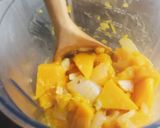 Foto del paso 6 de la receta: Fideos con crema de zapallo