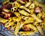 Foto del paso 4 de la receta: Macarrones kombu con tofu picante caramelizado